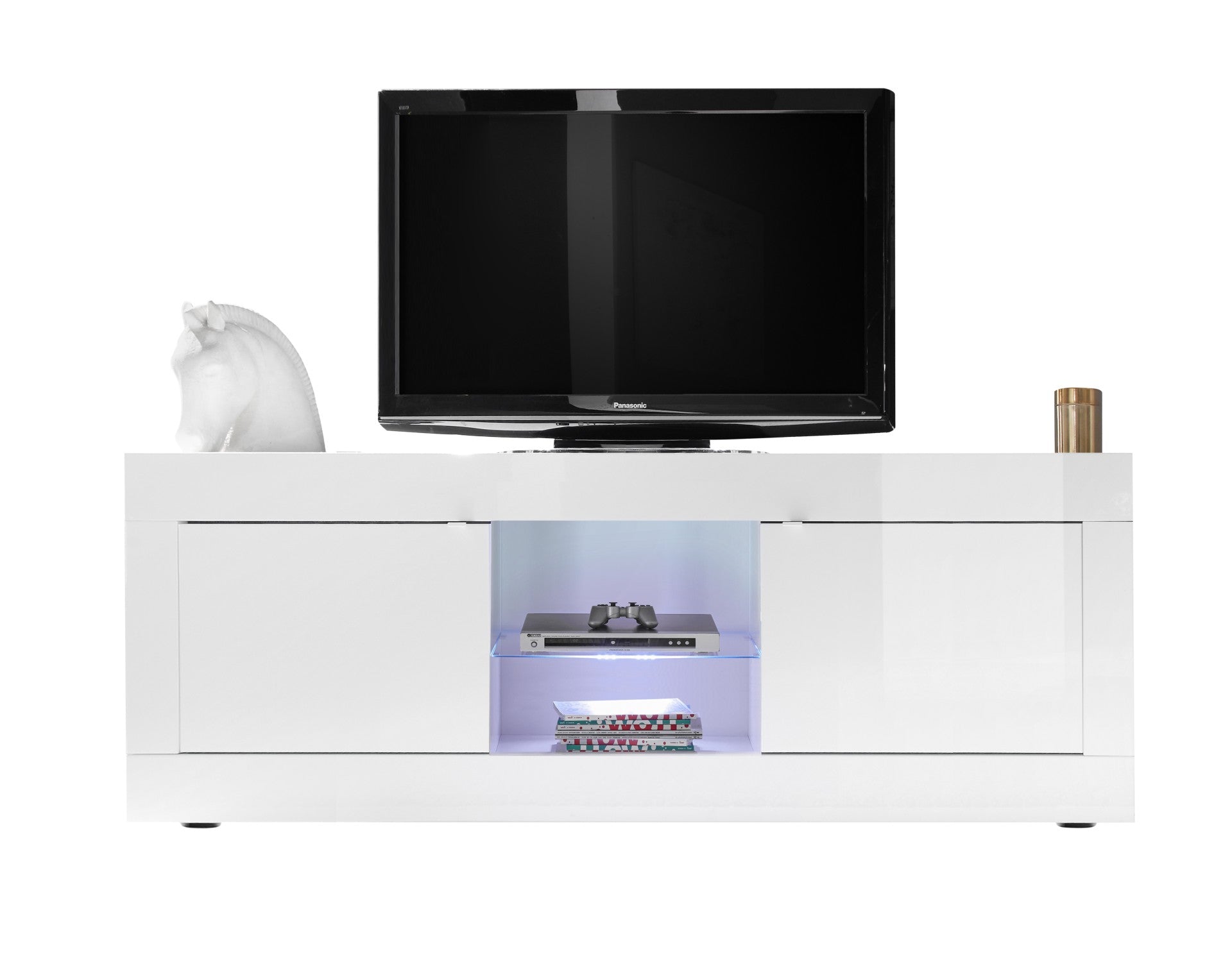 BASIC, meuble TV grande 2 portes