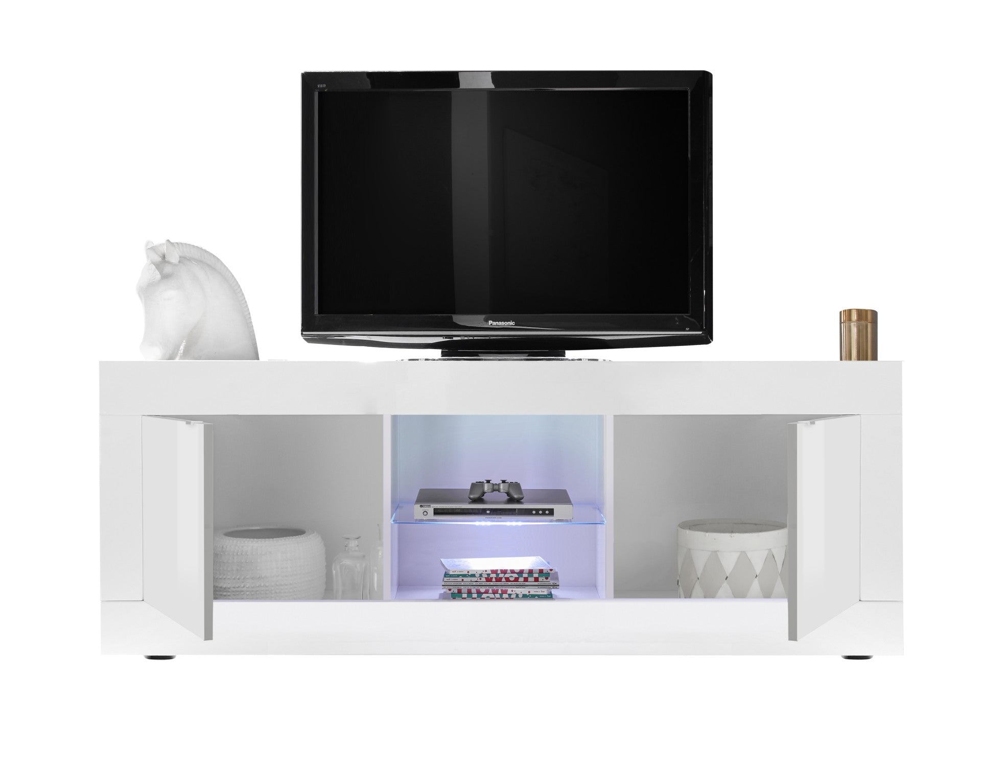 BASIC, meuble TV grande 2 portes