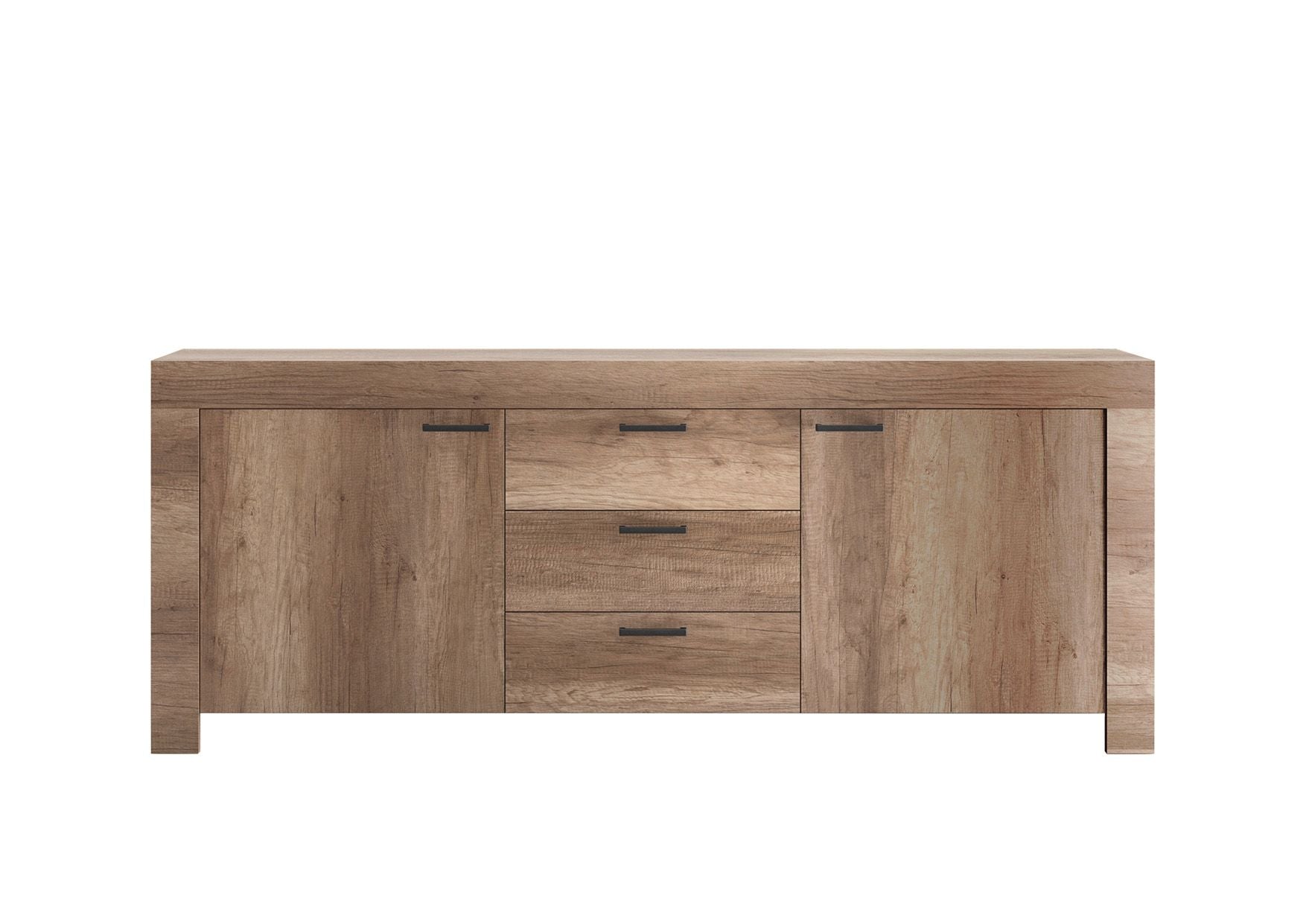 LAND, buffet 2 portes / 3 tiroirs