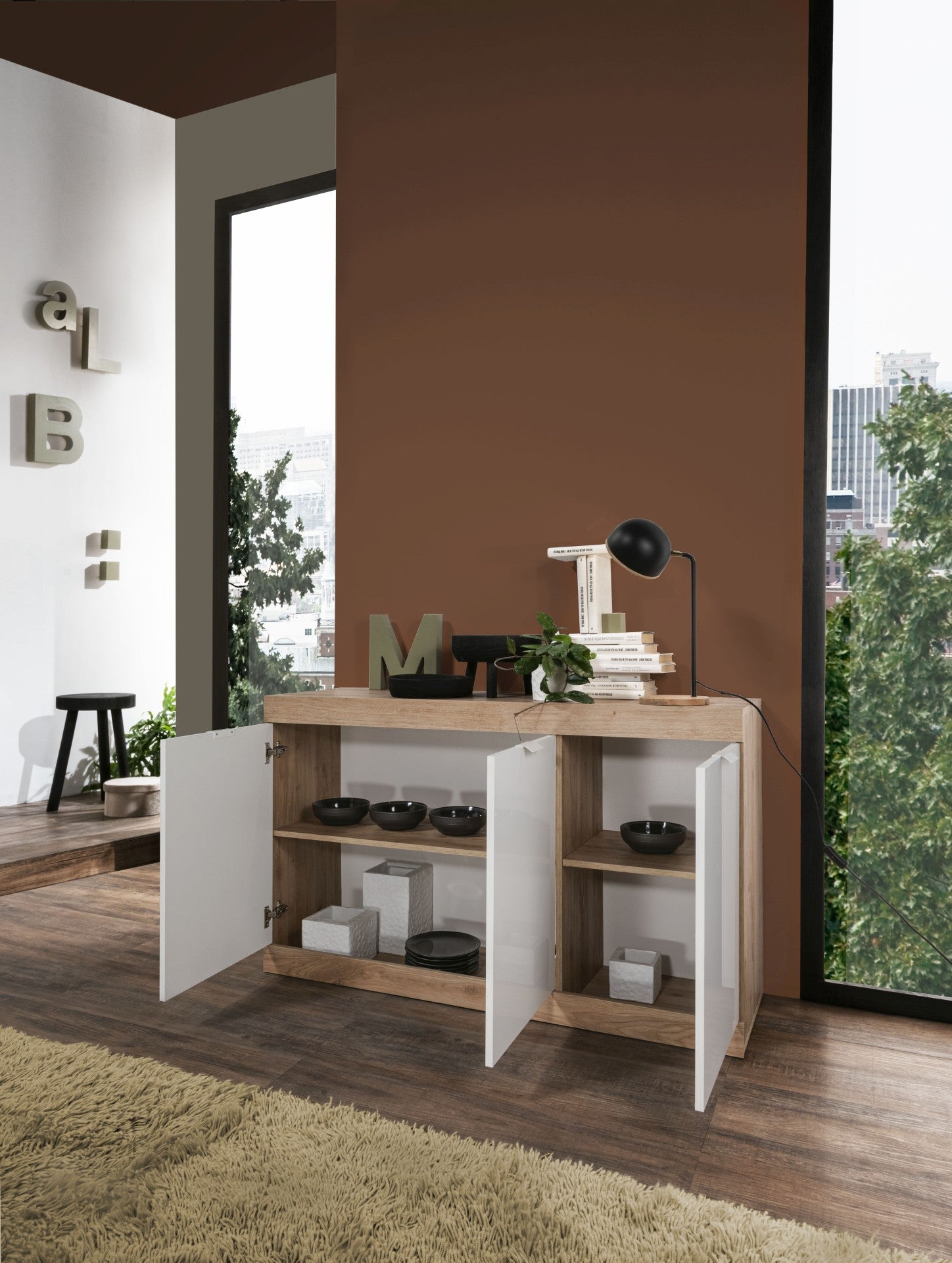 SLIM, BUFFET
3 PORTES