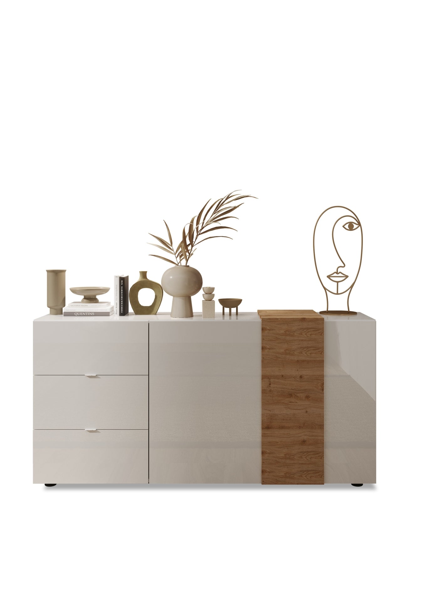 coloris_Blanc lacqué brillant chene Cadiz